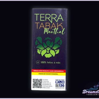 Tabaco Bolado Terra Tabak Menthol - Feito à Mão - 20 Cigarro