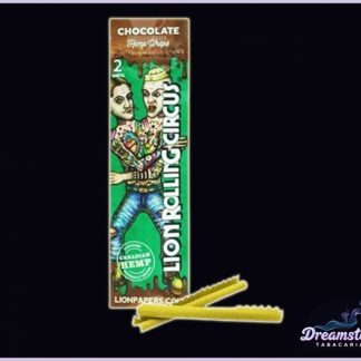 Blunt Lion Rolling Circus Hemp Wrap Chocolate - 2 Folhas