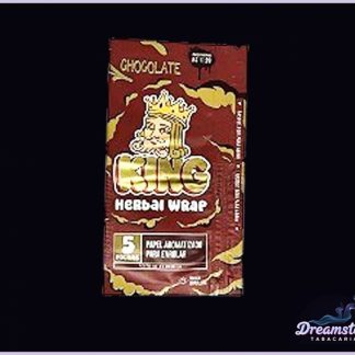 Blunt King Herbal Wrap Chocolate - 5 Folhas