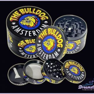 Dichavador de Metal The Bulldog Amsterdam 4 Compartimentos