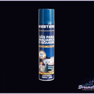 Gás para Maçarico Butano Propano Western 300ml