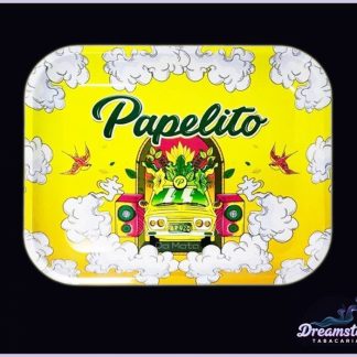 Bandeja de Metal Papelito - Brasília Amarela - Pequena