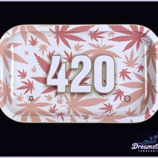 Bandeja de Metal 420 - Rosa - Pequena