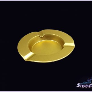 Cinzeiro de Metal Dourado