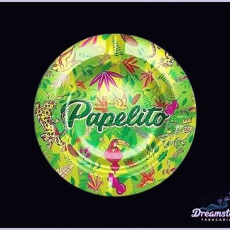 Cinzeiro de Metal Papelito - Fauna & Flora - Verde - G