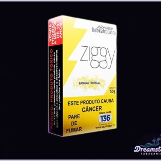 Essência para Narguilé Ziggy Banana Tropical – 50g