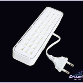 Luz de Emergência Com Tomada 30 Leds Bivolt 110v 220v