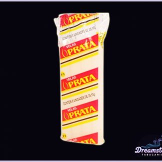 Pacote de Velas Prata - 8 Velas