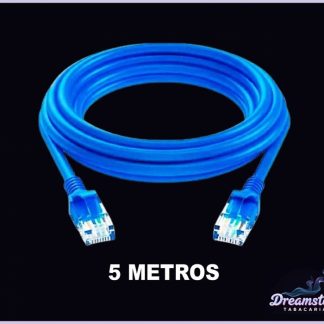 Cabo de Rede Ethernet - Cabo de Internet- 5 Metros