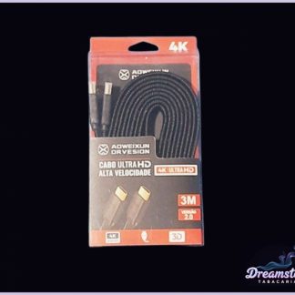 Cabo HDMI Reforçado 4K Ultra HD - 3 Metros