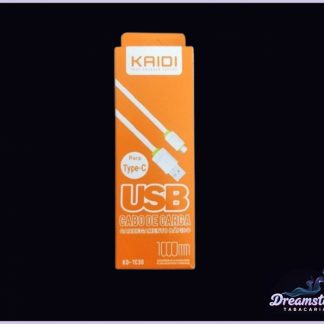 Cabo Carregador Turbo USB para Tipo C Kaidi – 1 metro