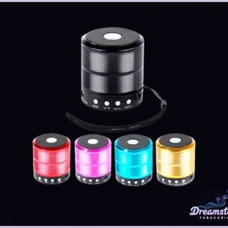 Caixa de Som Mini Speaker Bluetooth com Cabo Auxiliar USB 5W