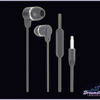 Fone de Ouvido P2 com Microfone Intra-Auricular Preto