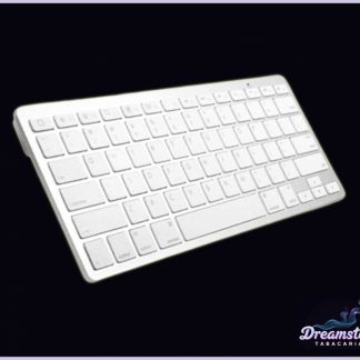 Teclado Slim sem Fio Bluetooth – Portátil e Elegante