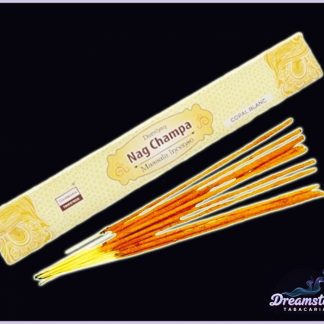 Incenso de Massala Darshan Nag Champa Copal Blanc 15g