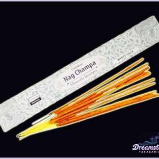 Incenso de Massala Darshan Nag Champa - White Sage 15g