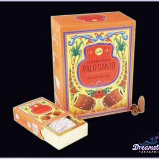 Incenso de Massala Cascata Golden India Palo Santo 10 Cones