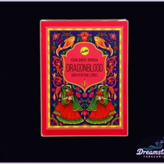 Incenso de Massala Cascata Golden India Dragonblood 10 Cones