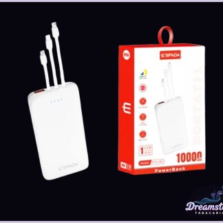 Carregador Portátil PowerBank 10000 mAh Espada - 3 Tipos