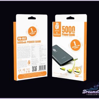 Carregador Portátil PowerBank 5000 mAh – MicroUSB e iOS