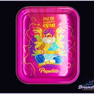 Bandeja de Metal Papelito - Pause Inspire Expire - Pequena