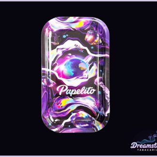 Bandeja de Metal Papelito - Universo Roxo - Grande