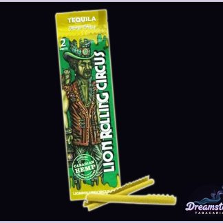 Blunt Lion Rolling Circus Hemp Wrap Tequila - 2 Folhas