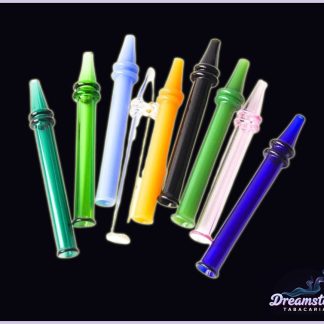 Coletor Dabber de Vidro 110mm – Cores Sortidas