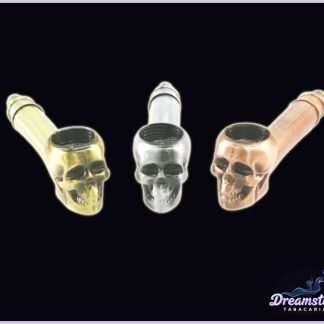 Pipe de Metal Skull Art - Cores Sortidas