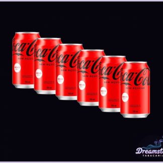 Kit Coca-Cola Zero 350ml - 6 Unidades