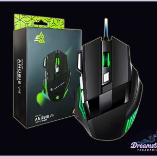 Mouse Gamer Knup Anúbis v4 3200 DPI 6 Botões + Scroll