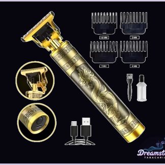 Máquina de Corte Dragão p/ Barba e Cabelo Recarregável