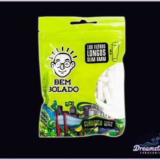 Filtro Bem Bolado Clássico - Longos Slim - 100 Filtros