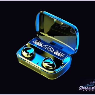 Fone Bluetooth TWS c/ Case LED Som Potente Cores Sortidas