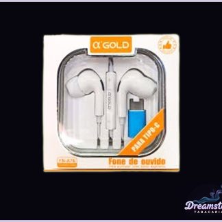 Fone de Ouvido c/ Microfone Intra Auricular Tipo C FNA76
