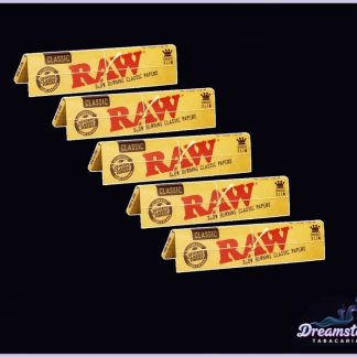 Kit Seda Raw Classic Slim - 5 unidades