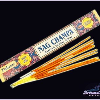 Incenso de Massala Tulasi Nag Champa Tradicional 15g