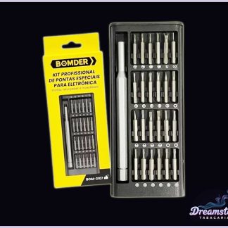 Kit Chave de Fenda Imantada - 25 Peças