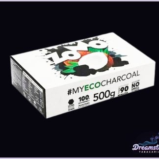 Carvão de Coco Zomo para Narguilé 500g