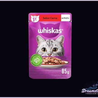 Ração Úmida Whiskas Adulto - Sabor Carne ao Molho 85g