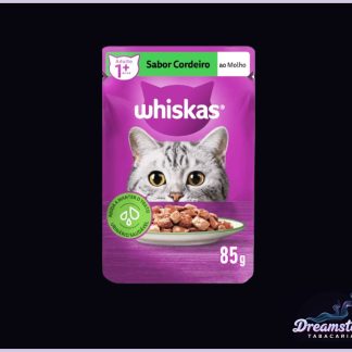 Ração Úmida Whiskas Adulto - Sabor Cordeiro ao Molho 85g