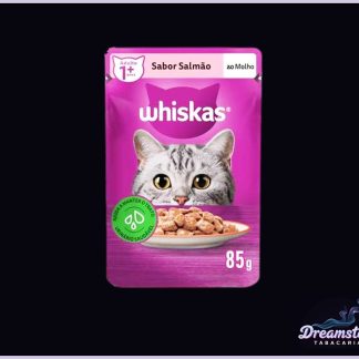 Ração Úmida Whiskas Adulto - Sabor Salmão ao Molho 85g