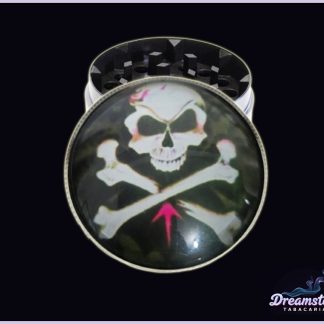 Dichavador de Metal Skull - 2 Compartimentos